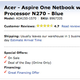 Illustration for article titled Dealzmodo: $300 Acer Aspire One Today Only